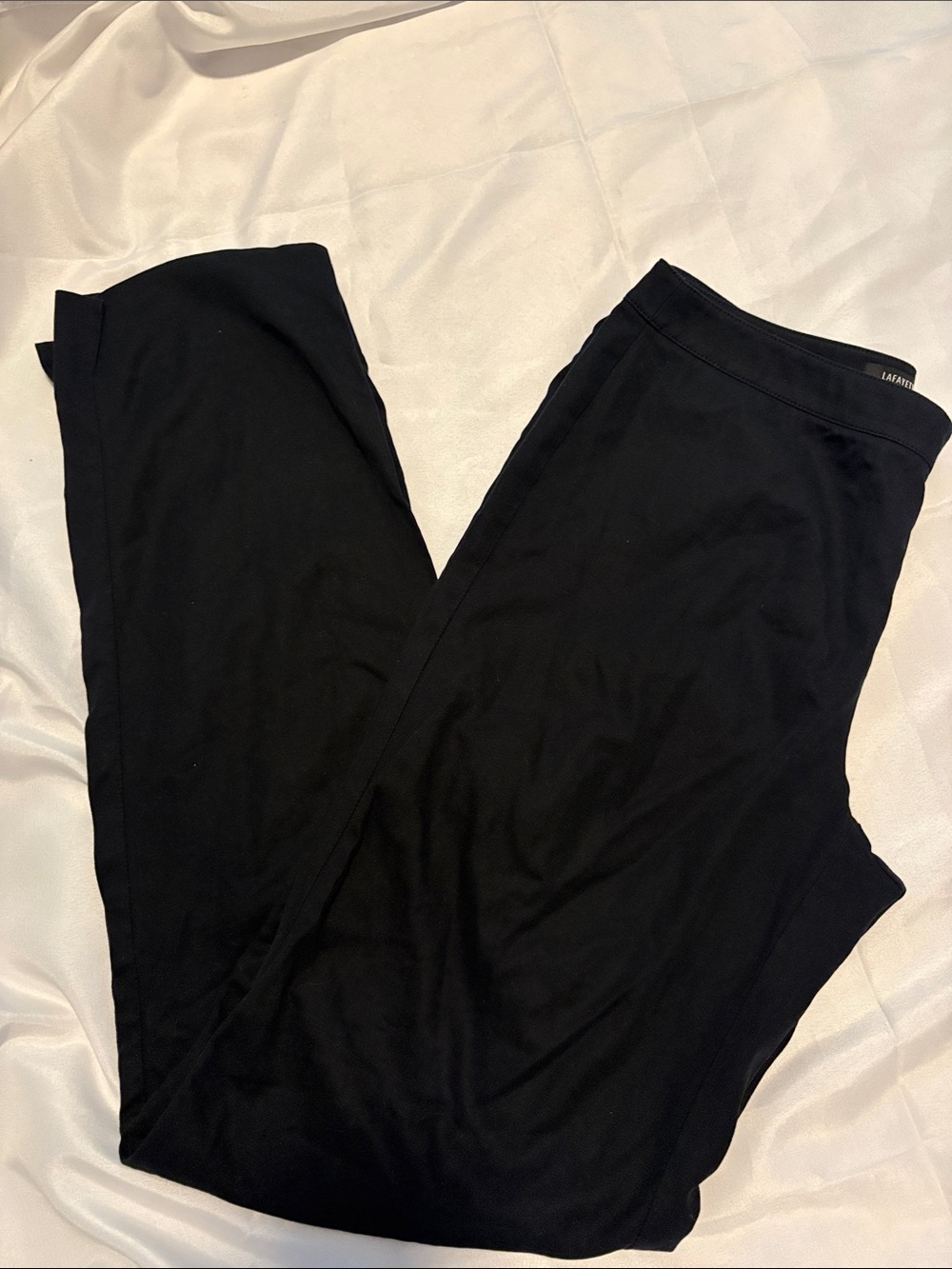 Lafayette 148 New York black bleecker Pants size 4 inseam 38